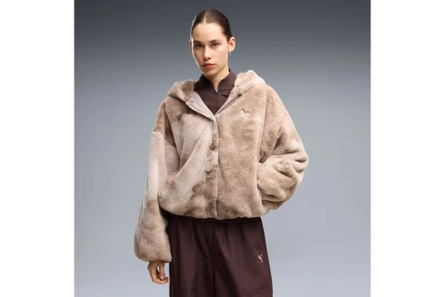 Puma Street Glam Highloft Oversized Γουνάκι Συνθετικό Γυναικείο (637142 81)