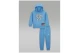 Jordan Jersey Βρεφικό Σετ Hoodie - Παντελόνι Φόρμας Σιέλ