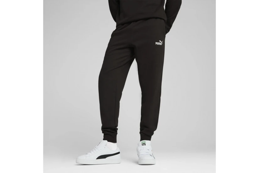 Puma Essentials No. 1 Logo Ανδρικό Παντελόνι Φόρμας Μαύρο