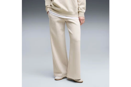 Puma Essentials Cat Fleece Wide Leg Παντελόνι Φόρμας Γυναικείο (692919 82)
