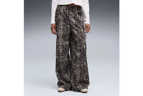 Puma Sport Animal Printed Wide Leg Παντελόνι Φόρμας Γυναικείο (694005 81)
