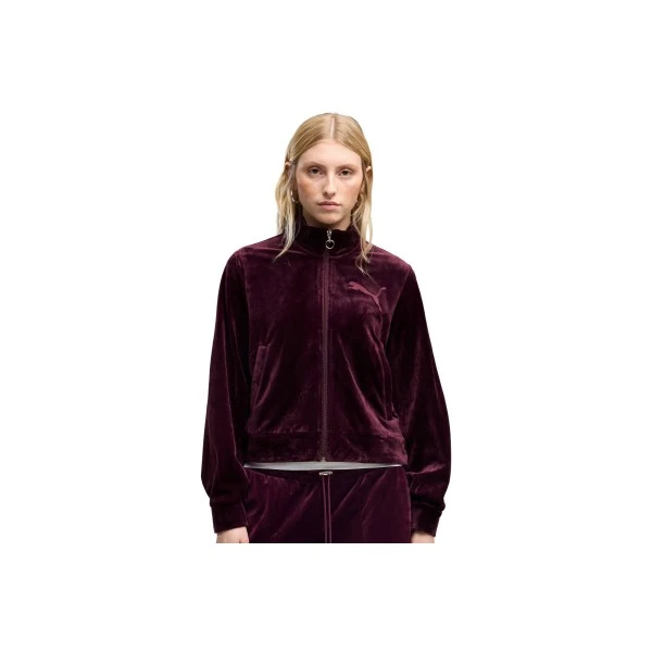 Puma Essentials Elevated Ζακέτα Βελουτέ Γυναικεία (694021 24)