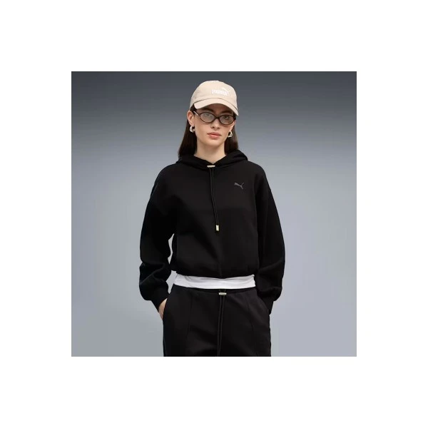 Puma Her Relaxed Fleece Hoodie Γυναικείο (694027 01)