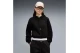 Puma Her Relaxed Fleece Γυναικείο Φούτερ με Κουκούλα Μαύρο