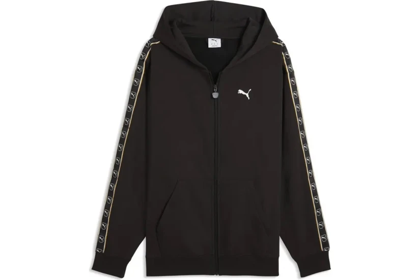 Puma Essentials Elevated Tape Relaxed Ζακέτα Βαμβακερή Ανδρική (694343 01)