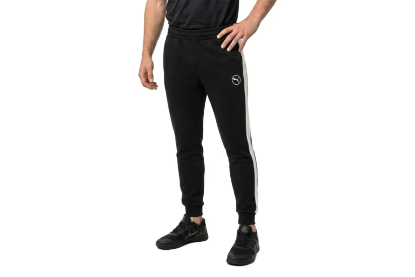 Puma Essentials Elevated Ανδρικό Παντελόνι Φόρμας Μαύρο