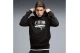 Puma Sport Logo Play Fleece Ανδρικό Φούτερ με Κουκούλα Μαύρο, Γκρι