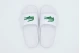 Lacoste Serve Slides 1.0 Γυναικείες Παντόφλες Λευκές, Πράσινες