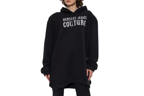 Versace O Logo Goth Freak Hoodie Γυναικείο (77HAIL03 CF00L 899)