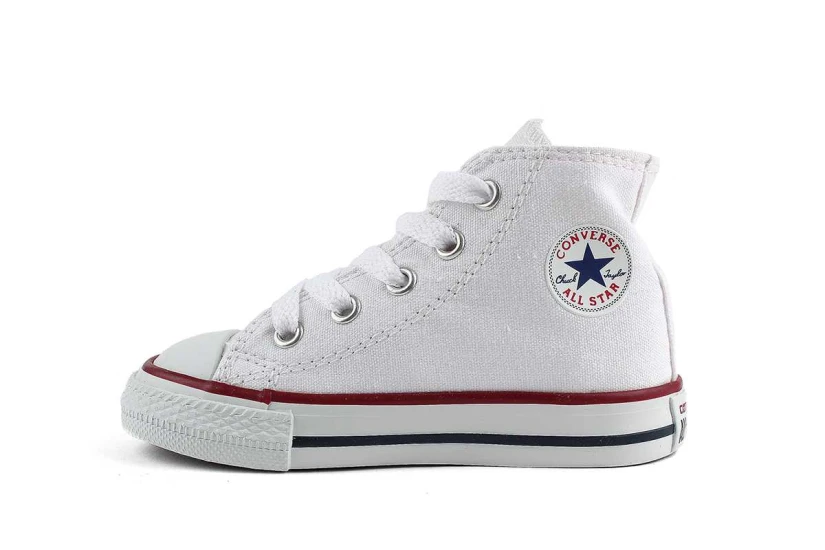 Converse Chuck Taylor All Star Βρεφικά Sneakers Κόκκινα, Λευκά