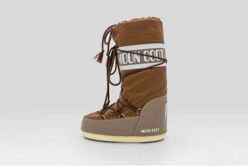 Moon Boot Icon Brown Nylon Μπότες Χιονιού (80D1400440 M005)