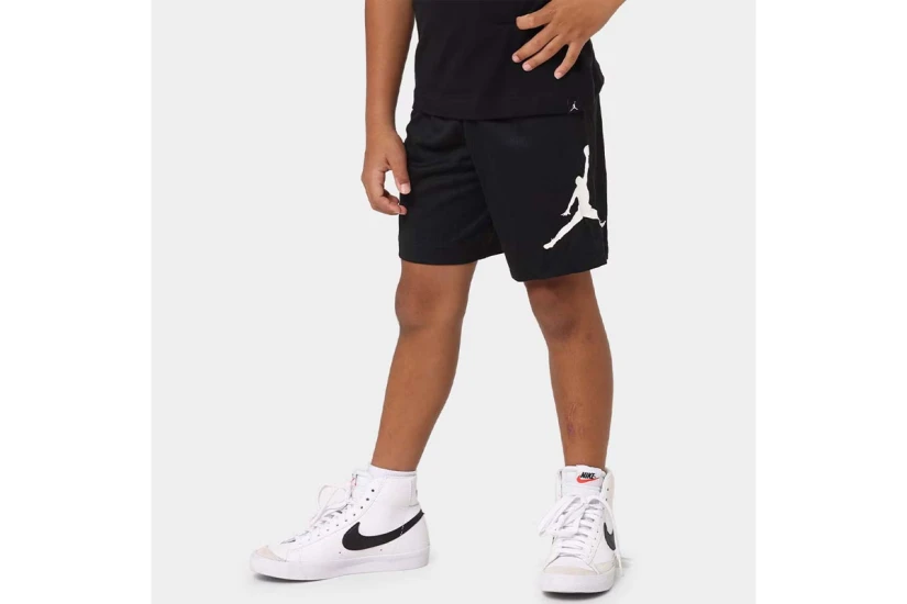Jordan Jumpman Wrap Mesh Παιδική Μπασκετική Βερμούδα Μαύρη