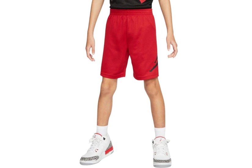 Jordan Jumpman Wrap Mesh Παιδική Μπασκετική Βερμούδα Κόκκινη