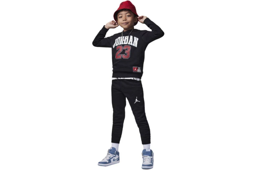 Jordan Jersey Pack Παιδικό Σετ Φούτερ με Κουκούλα - Παντελόνι Φόρμας 