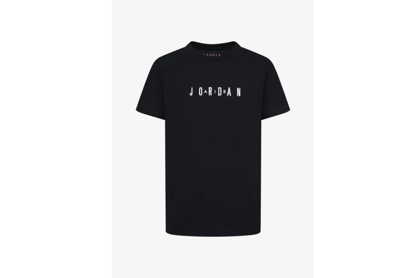 Jordan Embroidered Παιδικό Κοντομάνικο T-Shirt Μαύρο