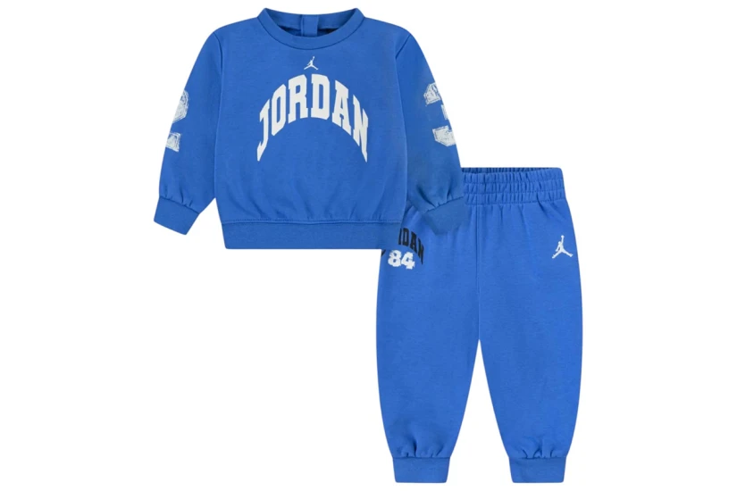 Jordan MVP Παιδικό Σετ Μακρυμάνικη Μπλούζα - Παντελόνι Φόρμας Ρουά