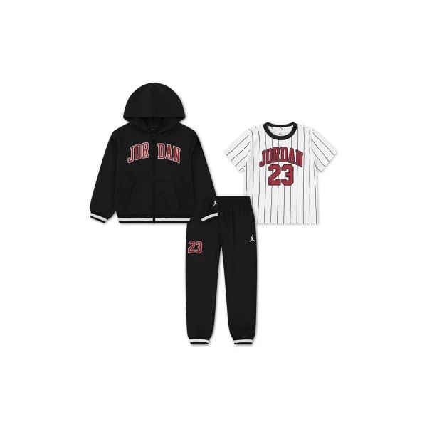 Jordan Tee-Pant-Sweat Σετ Φόρμας 3-Τεμάχια (85F275 023)