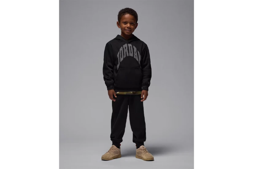 Jordan MVP Fleece Παιδικό Σετ Hoodie - Παντελόνι Φόρμας