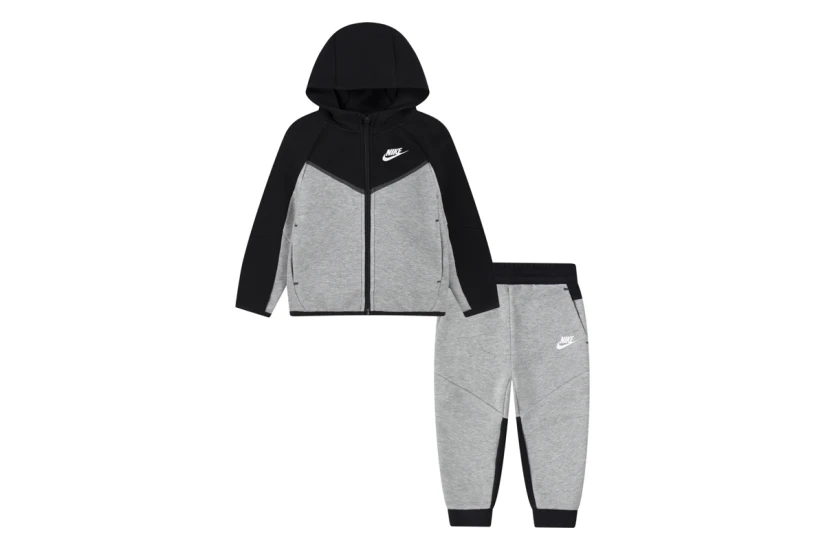 Nike Sportswear Tech Fleece Παιδικό Σετ Ζακέτα με Κουκούλα - Παντελόνι Φόρμας