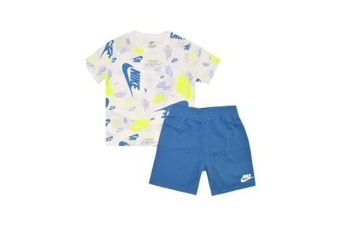 Nike Sportswear Allover Print Σετ T-Shirt Με Σορτς (86N043 B4T)