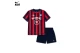 Nike Sportswear Goal Mode Παιδικό Σετ Κοντομάνικη Μπλούζα - Σορτς Κόκκινο, Μπλε Σκούρο, Λευκό