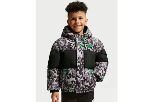Nike Jacquard Logo Mixed Media Μπουφάν Puffer (86N976 K0P)