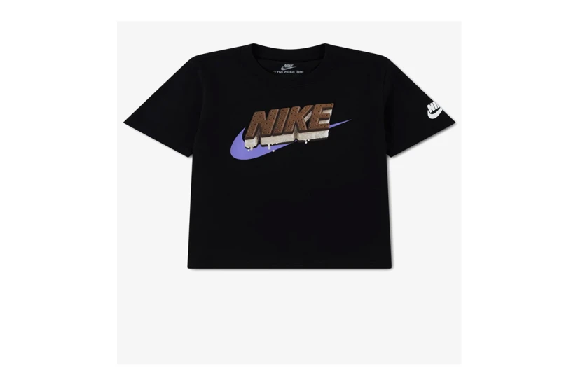 Nike Sportswear Graphic Παιδικό Κοντομάνικο T-Shirt Μαύρο