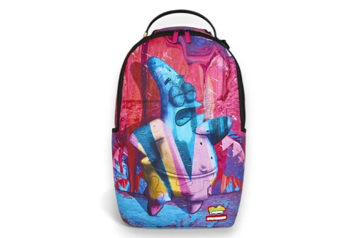 Sprayground Spongebob Painted Patrick Dlxsv Backpack (910B5929NSZ)