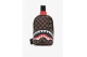Sprayground Big City Emboss One-Strap Τσαντάκι Χιαστί - Ώμου