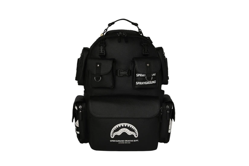 Sprayground Midnight Osaka Payload Backpack Μαύρο