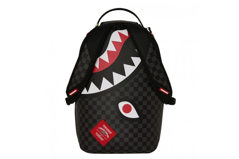 Sprayground Bag Done Wrong Dlxsv Backpack Μαύρο, Γκρι Σκούρο, Λευκό, Κόκκινο