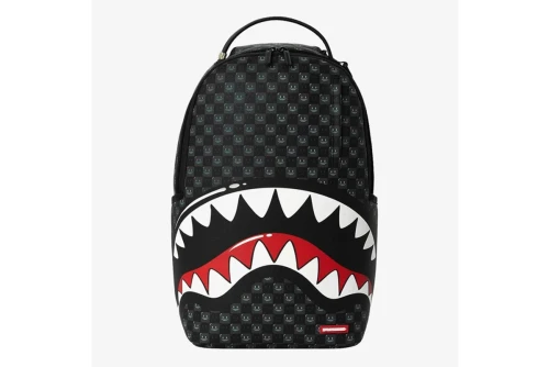 Sprayground Sharks In Paris Wtf Bubbly Black Check Backpack (910B8633NSZ)