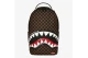 Sprayground Sharks In Paris Wtf Bubble Brown Check Dlxsv Backpack Καφέ, Κόκκινο, Λευκό, Μαύρο