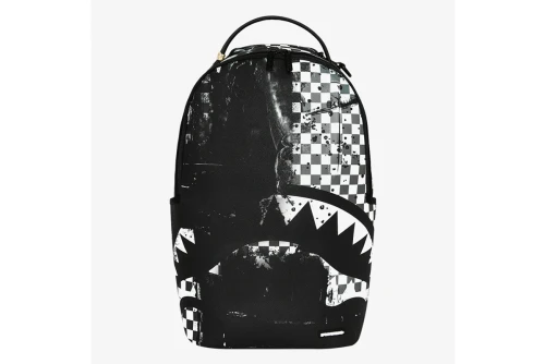 Sprayground Painted Over Check Dlxsv Backpack (910B8677NSZ)