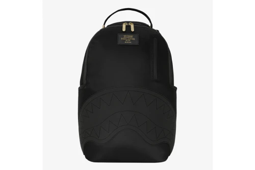 Sprayground Shark Central Gold Lettering Backpack (910B8709NSZ)