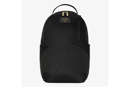 Sprayground Shark Central Gold Lettering Backpack (910B8709NSZ)