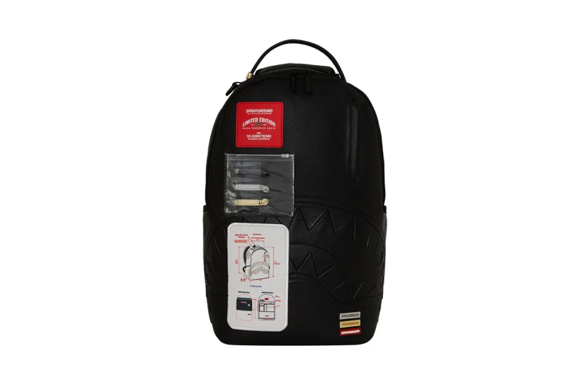 Sprayground Techpack Stack Dlxsv Limited Edition Backpack Μαύρο, Κόκκινο, Λευκό 20L