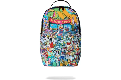 Sprayground Spongebob Big Ocean Party Backpack (910B9095NSZ)