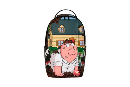 Sprayground Family Guy Peter Falling Through Wall Xl Lxsv Backpack (910B9145NSZ)