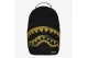 Sprayground Pyramid Stencil Shark Backpack Μαύρο, Κίτρινο