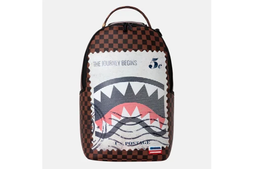 Sprayground Usps Shark Stamp Dlxsv Backpack (910B9296NSZ)