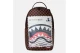 Sprayground Usps Shark Stamp Dlxsv Backpack Μαύρο, Γκρι Σκούρο, Μπλε, Πορτοκαλί