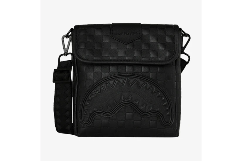 Sprayground Raised Check Messenger Sling Τσάντα Ώμου (910B9504NSZ)
