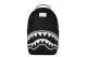 Sprayground Shark Central DLXS Backpack Μαύρα, Λευκά, Γκρι