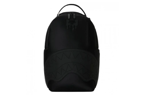 Sprayground Shark Central Blacked Out Embossed Nylon Backpack (910B9635NSZ)