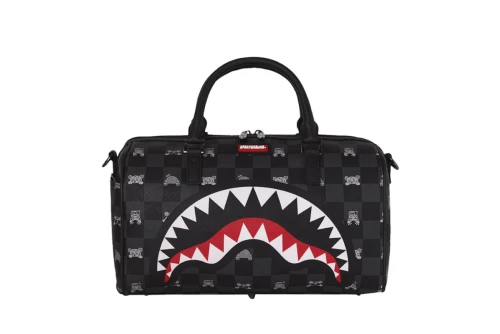 Sprayground Gray Peeking Character Check Mini Τσάντα Ώμου - Χειρός (910D8911NSZ)