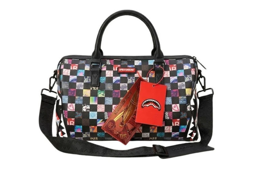 Sprayground Crazy Check Mini Τσάντα Ώμου - Χειρός Πολύχρωμη