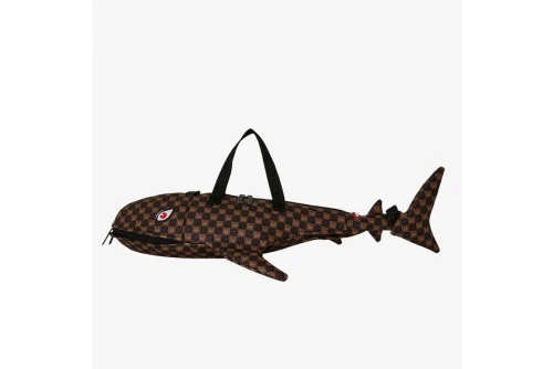 Sprayground Sharks In Paris Wtf Bubble Check Shark Τσάντα Ώμου - Χειρός (910D9486NSZ)