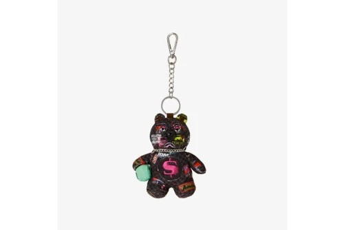 Sprayground Global Mogul Cyber Punk Bear Μπρελόκ Μόδας (910K9595NSZ)