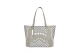 Sprayground Fur Baby Tortuga Γυναικεία Τσάντα Tote Λευκή, Γκρι